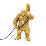 Housevitamin Gorilla Lamp Goud