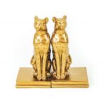 Housevitamin boekensteun luipaard goud