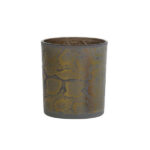 Light&Living theelicht snake grijs/goud