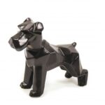 Housevitamin geometrische hond - zwart